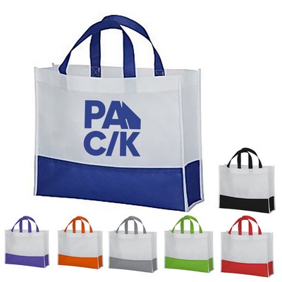 Two-color Non-Woven Tote Bag